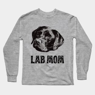 Labrador Retriever Mom - Lab Mom Long Sleeve T-Shirt